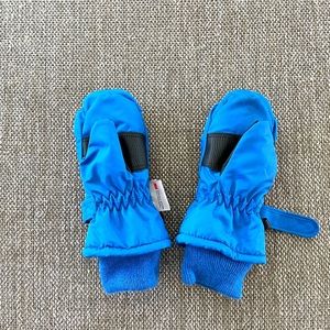 3M Thinsulate toddler size 2-3 blue snow mittens